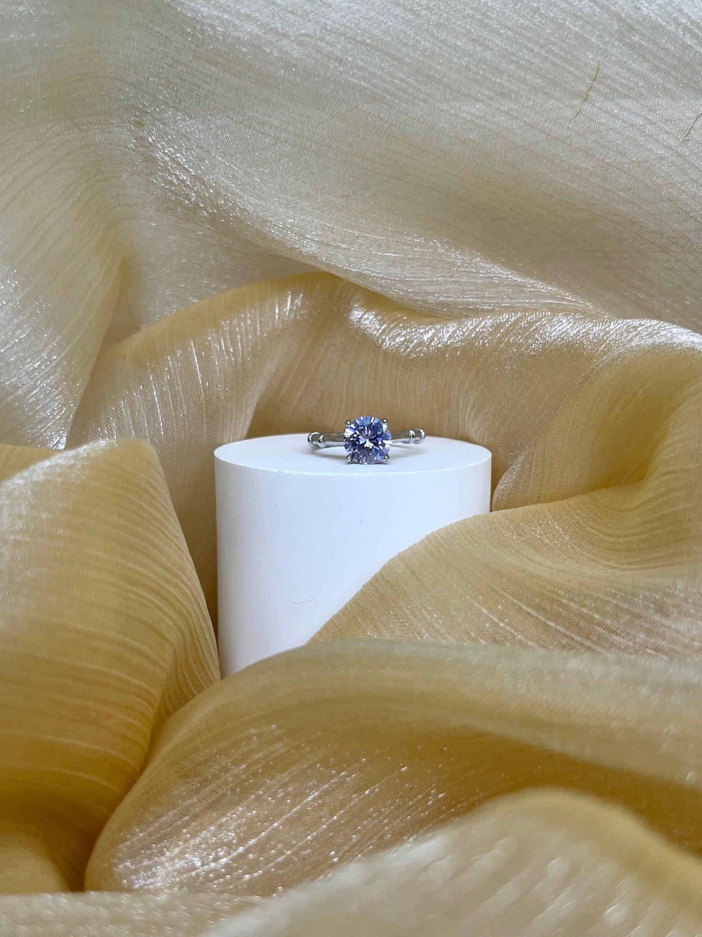 Moissanite Ring