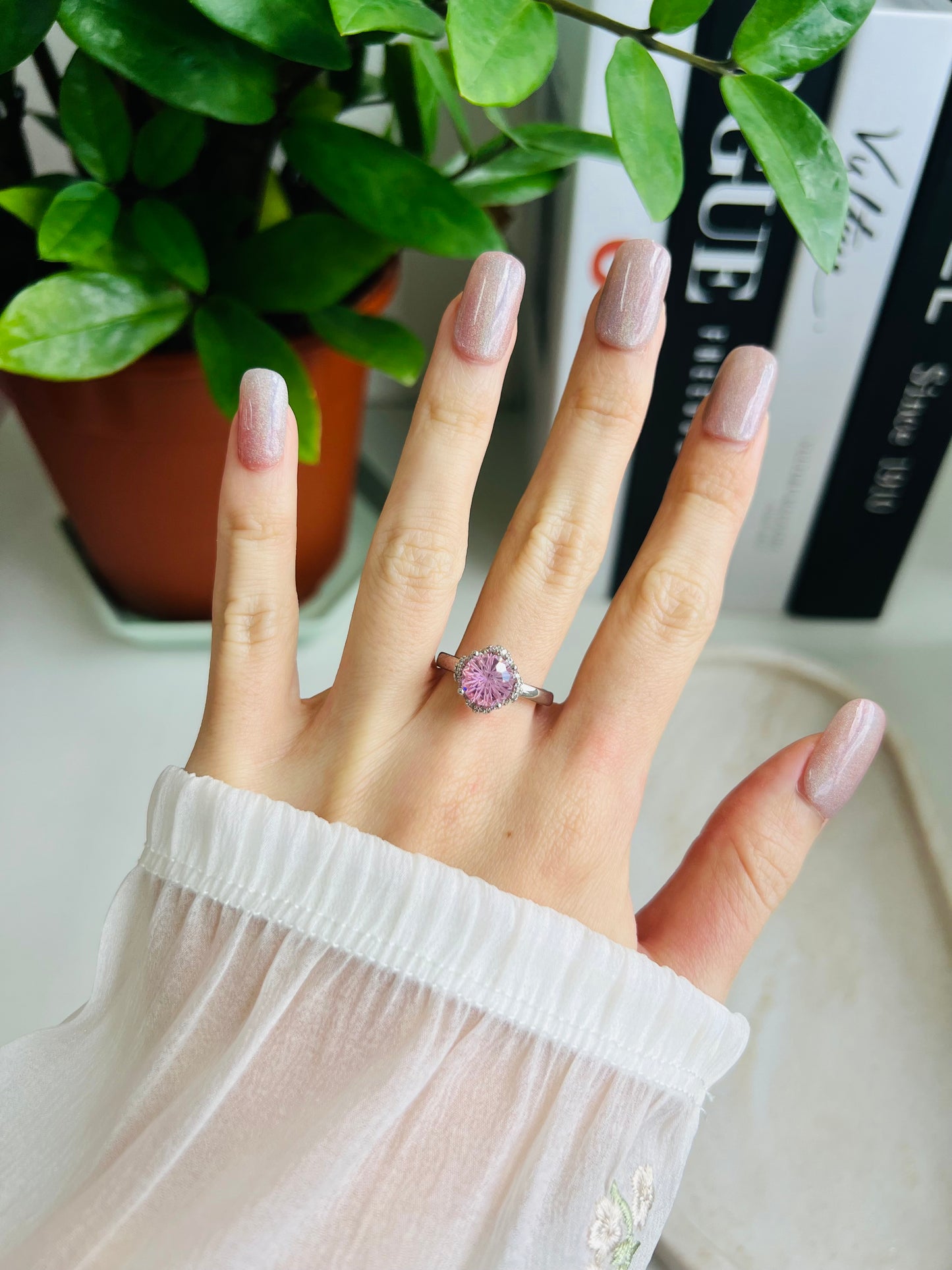 Moissanite Ring