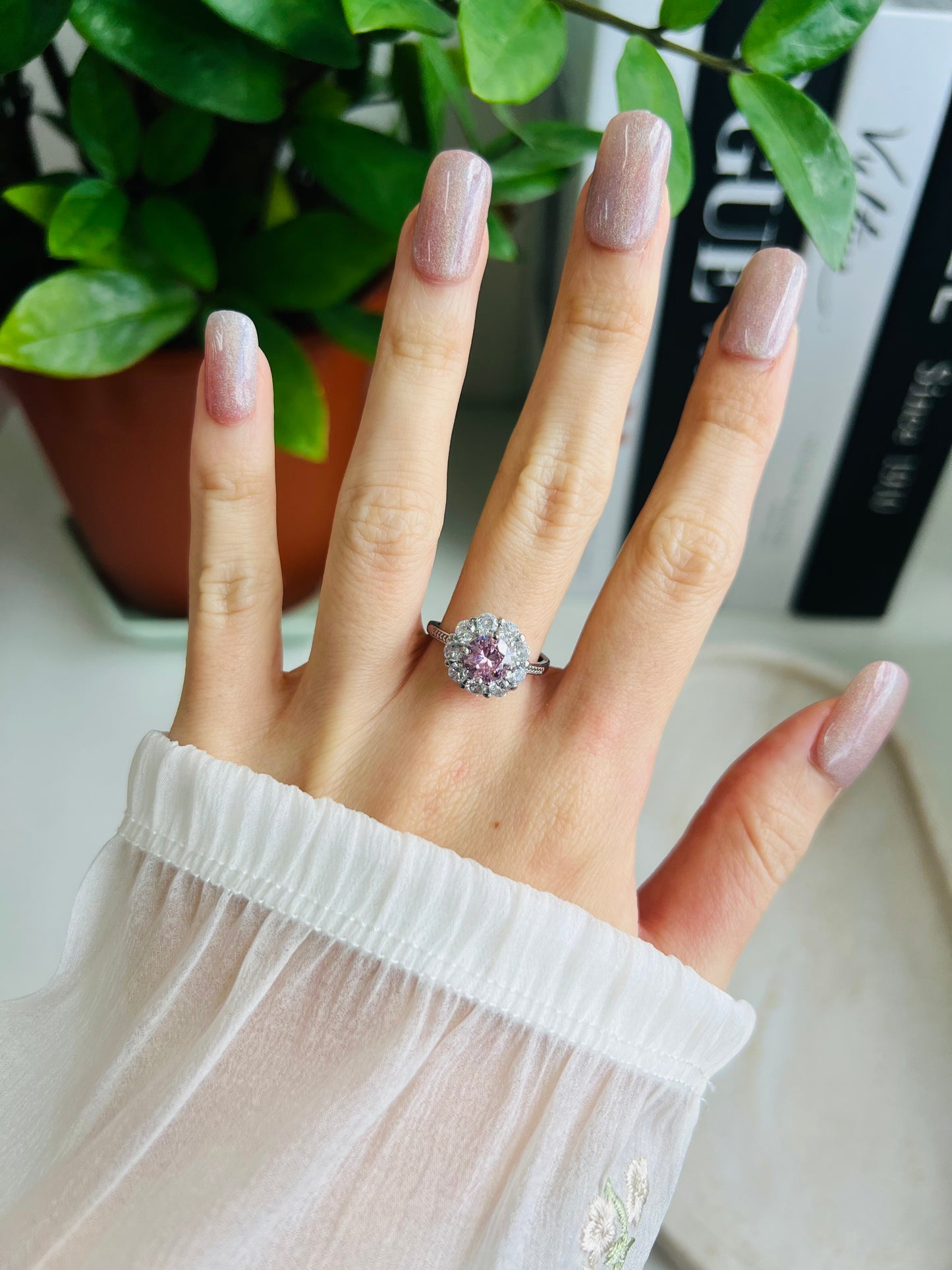 Moissanite Ring