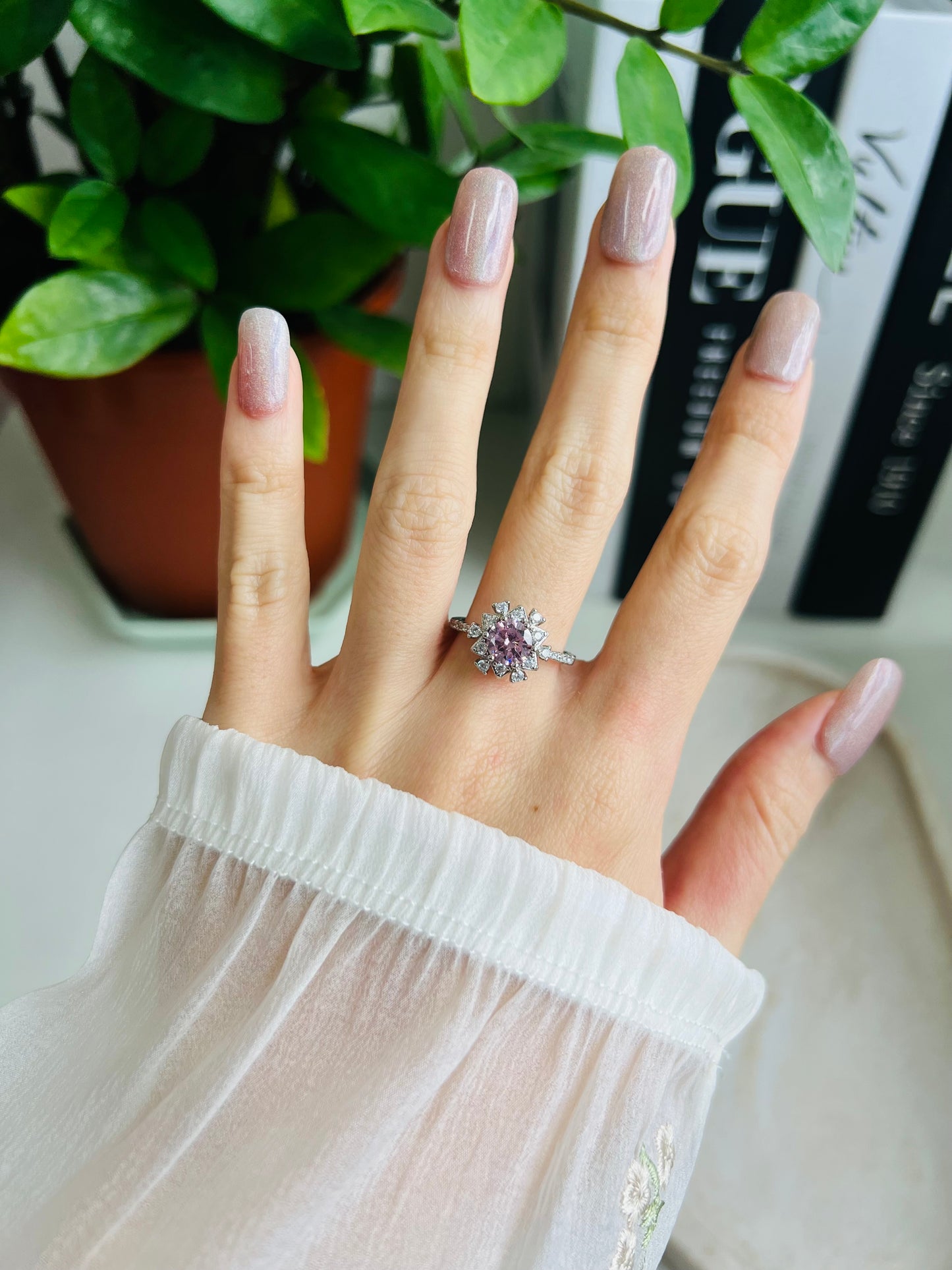 Moissanite Ring