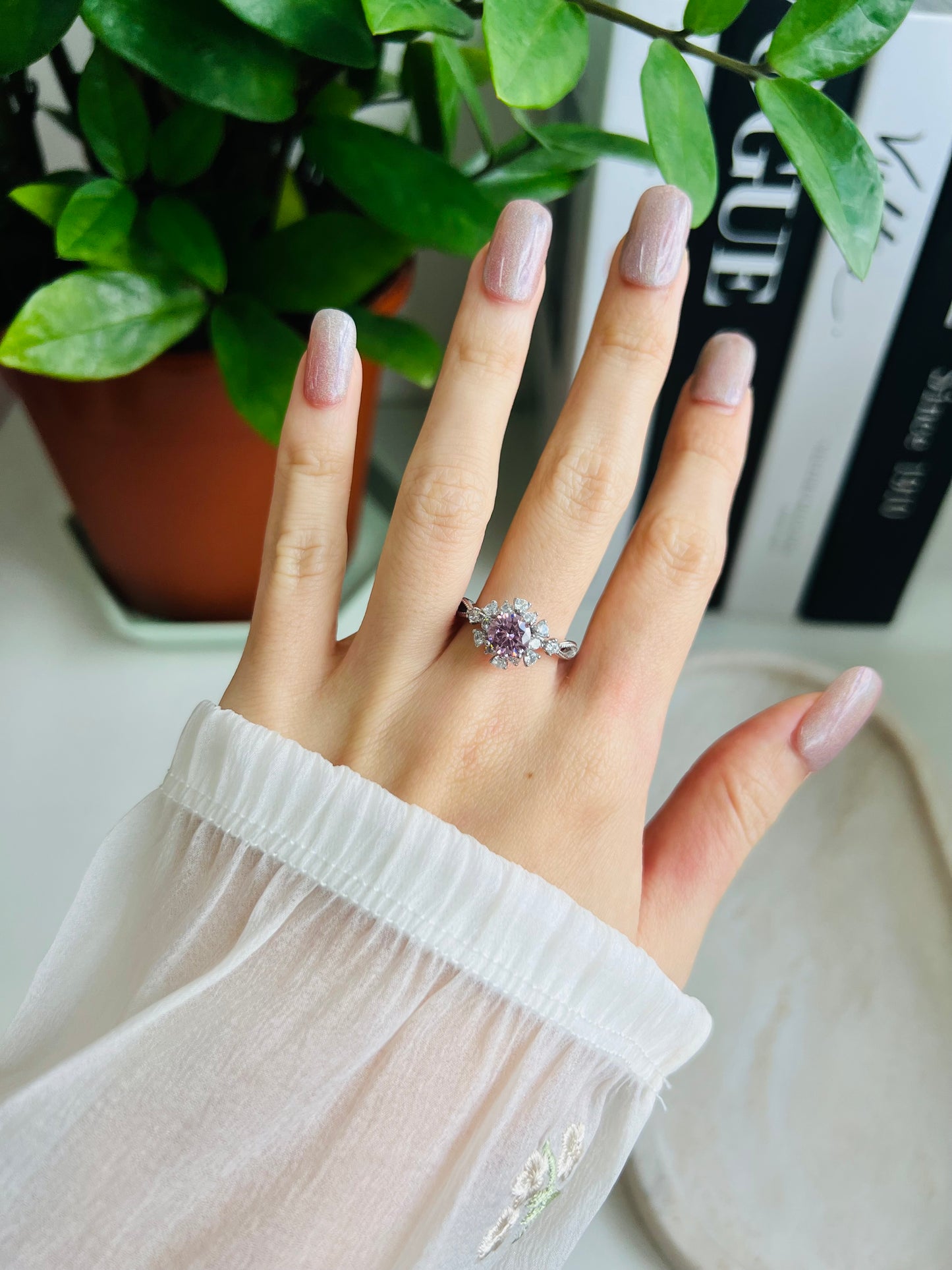 Moissanite Ring