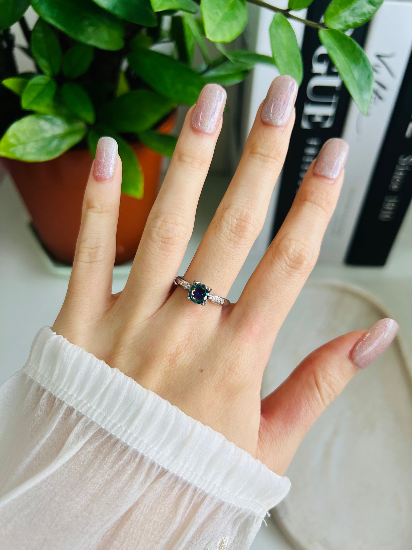 Moissanite Ring