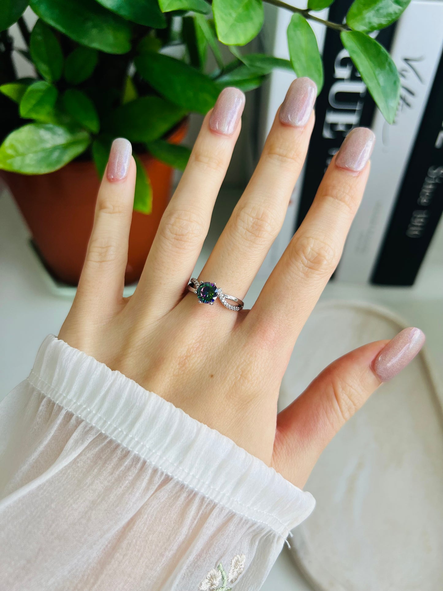 Moissanite Ring