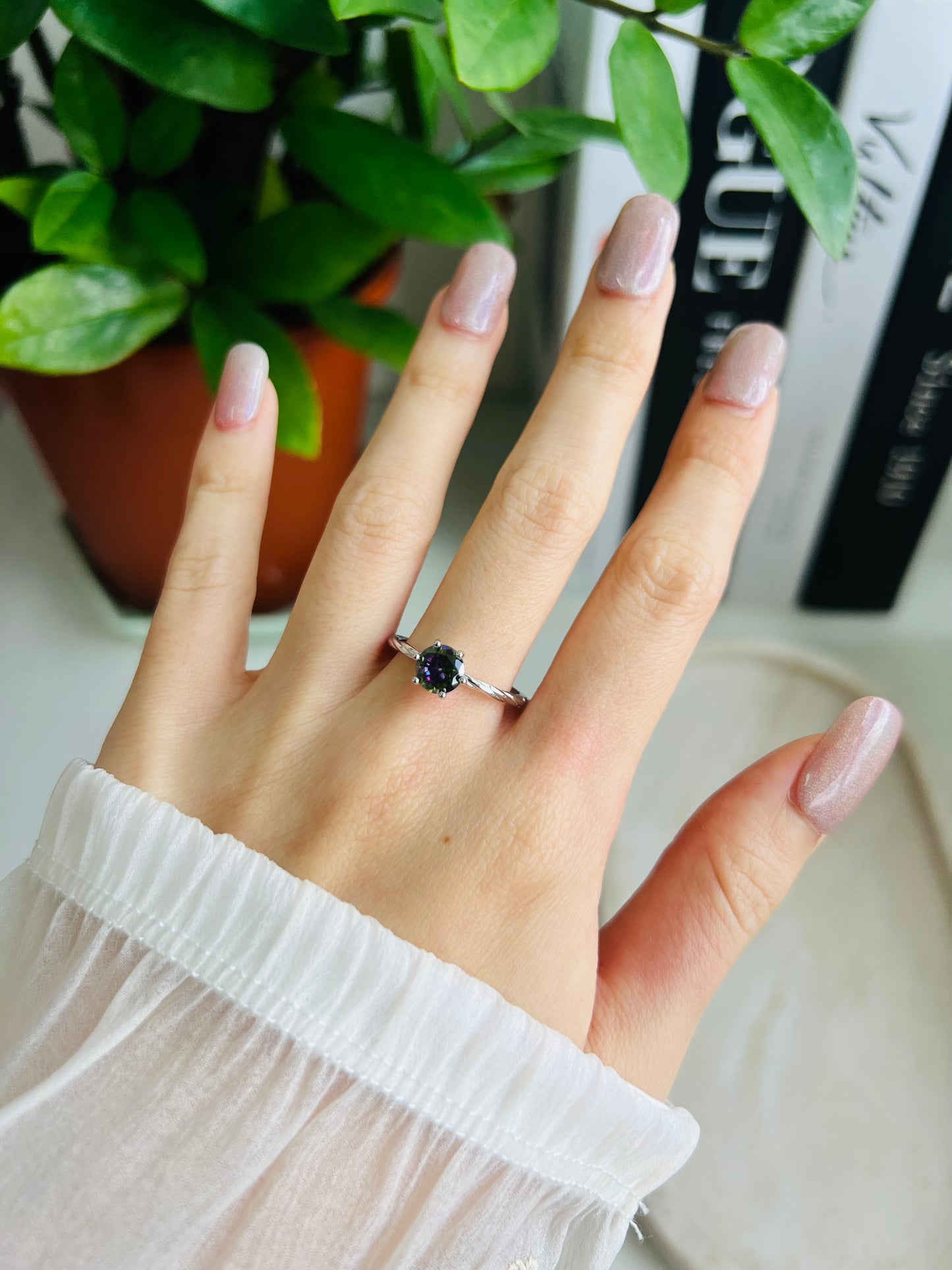 Moissanite Ring