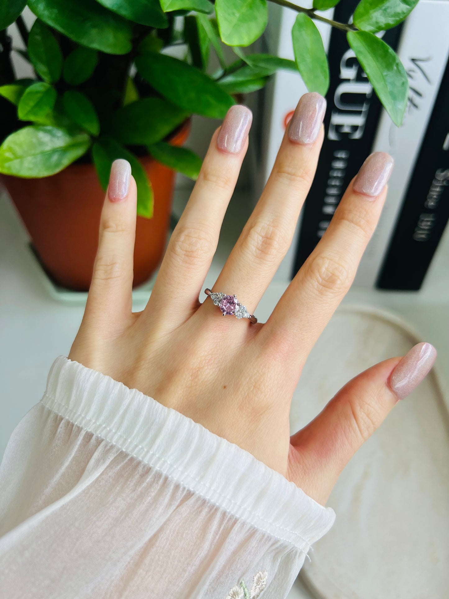 Moissanite Ring