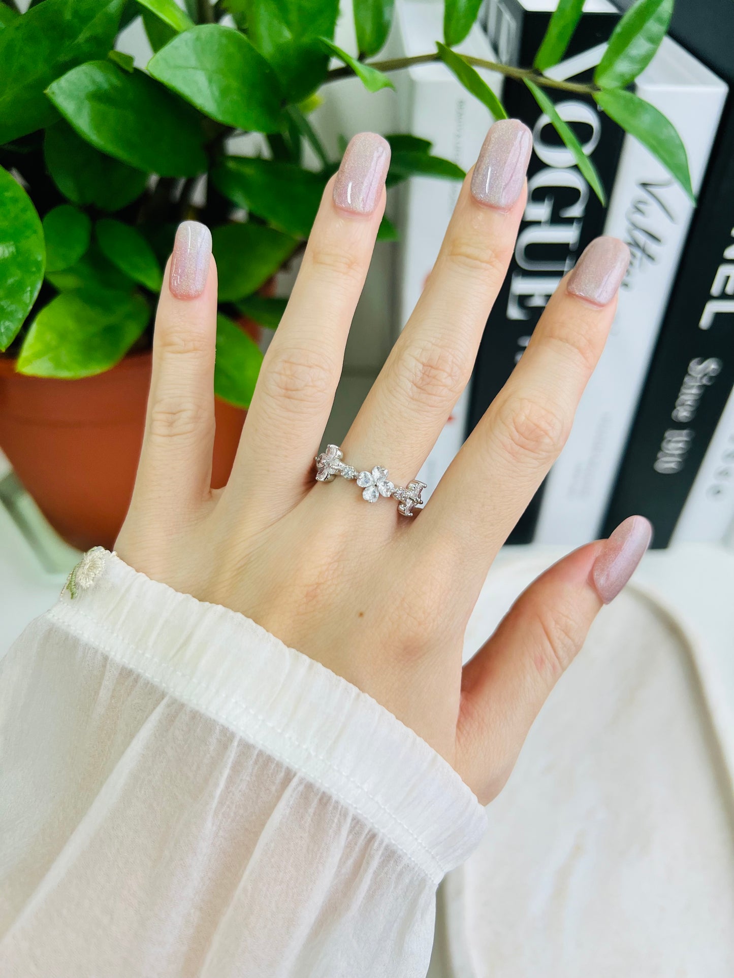 Moissanite Ring
